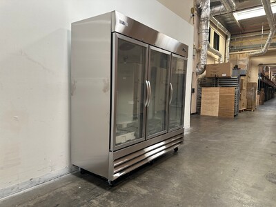 NSF 3Glass Door Stainless Steel Commercial Freezer CFD-3FFGSS