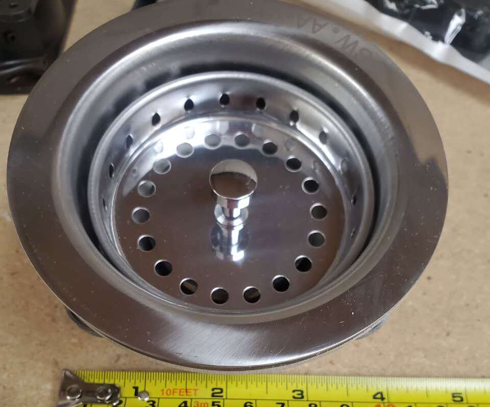[Parts] C4T181812-18LR Stainless Steel Sink Drainer DB-3.5