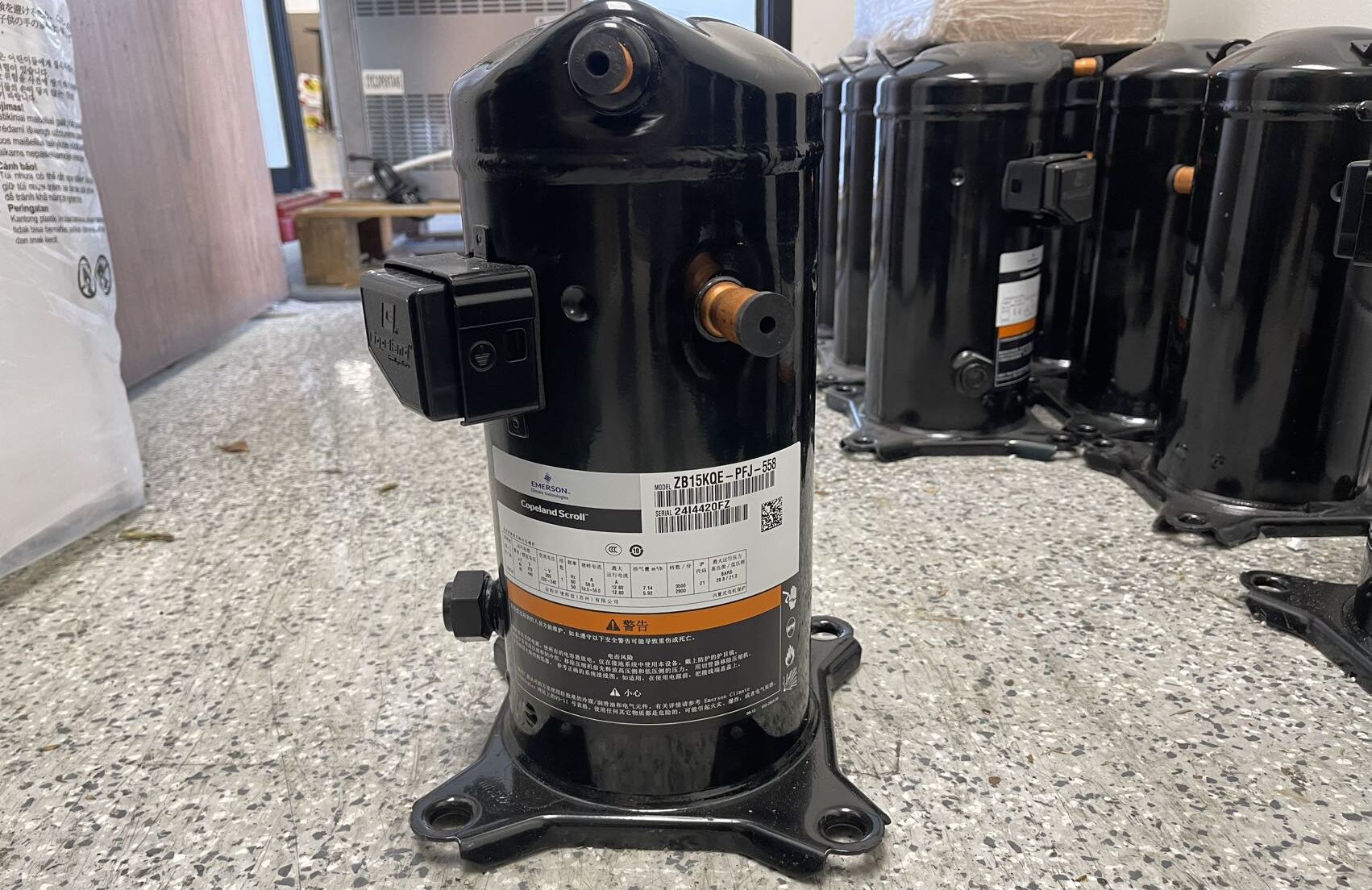 [Parts] 2 HP Scroll Compressor ZB15KQE-PFJ-558