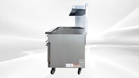 60 ins 6b24g NSF oven range with legs HFSO-60-G24