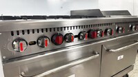 60 ins 6b24g NSF oven range with legs HFSO-60-G24