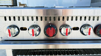 60 ins 6b24g cheese melter NSF oven range with legs HFSO-60-GS24