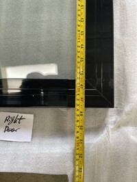 [Parts] LG-1000BFS refrigerator Right Glass door