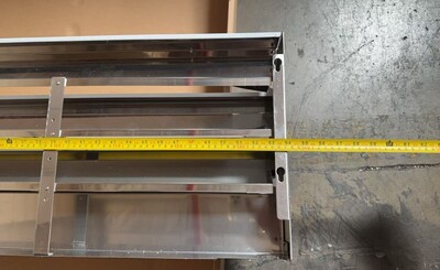 [Parts] XB54F Stainless Steel Bottom Cover Front grill