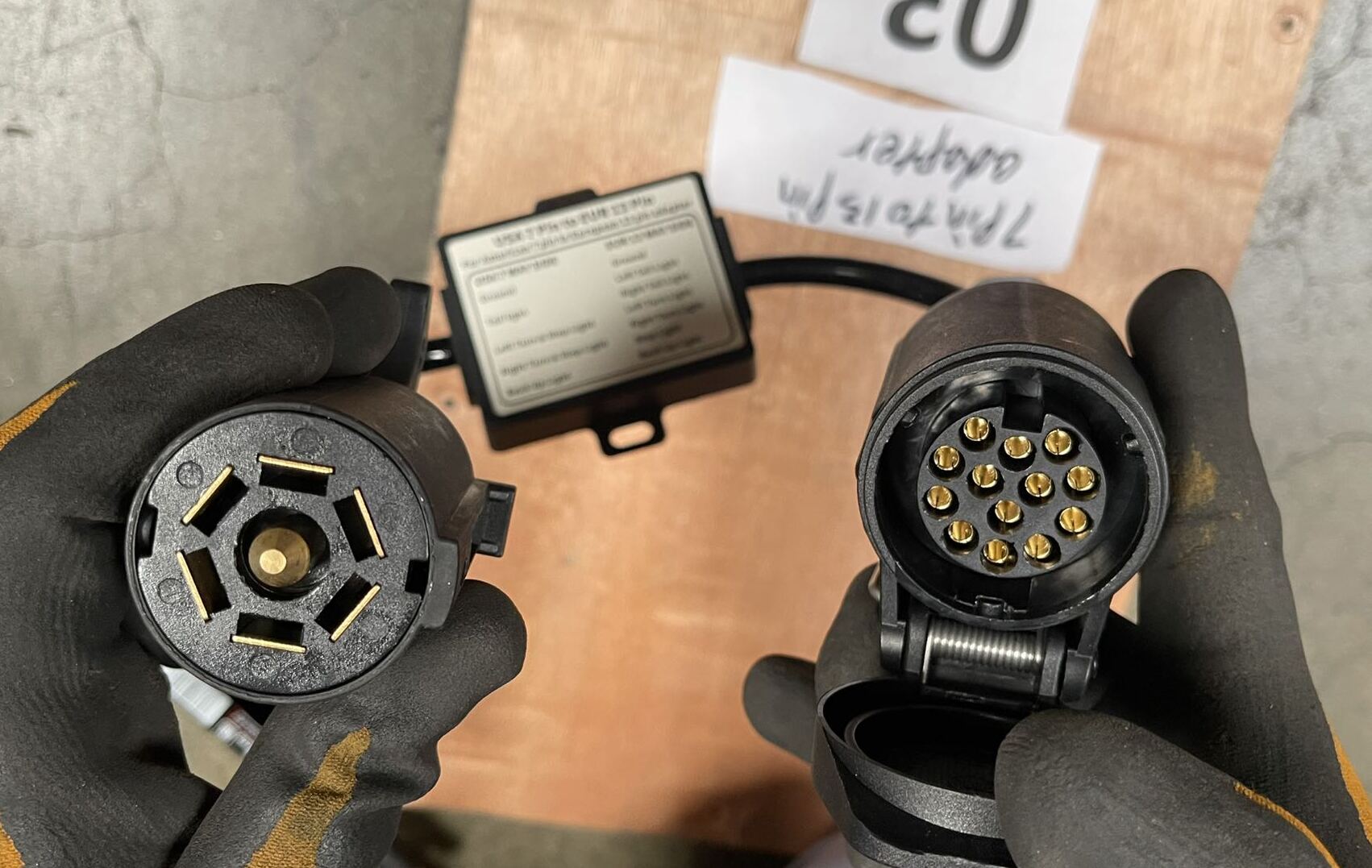 [Parts] FT38 USA 7Pin To EUR 13 Pin Adapter