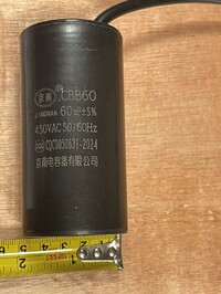 [Parts] LG-430 Motor Starting Capacitor 60UF CBB60