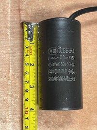 [Parts] LG-430 Motor Starting Capacitor 60UF CBB60