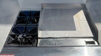 36 inches 2 Burner 24 Grill NSF oven ranges HFSO-36-G24