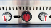 36 inches 2 Burner 24 Grill NSF oven ranges HFSO-36-G24
