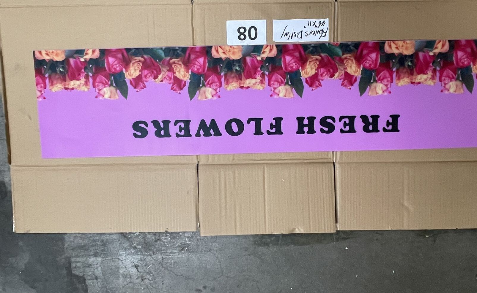 [Parts] FLOWERS1000 Flower Preservation Display Light box pane