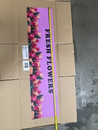 [Parts] FLOWERS1000 Flower Preservation Display Light box pane