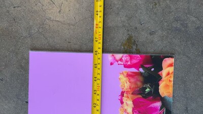 [Parts] FLOWERS1000 Flower Preservation Display Light box pane