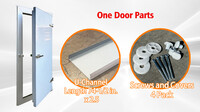 Walk In Freezer 0.8*1.8 Frame Door for PA4 With Heating Doo2R
