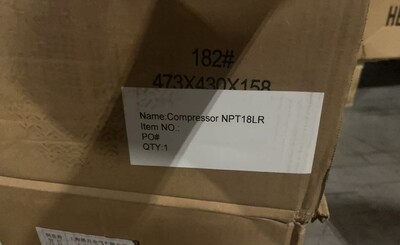 [Parts]NPT18LR Compressor capacitance CBB65(MKP) ROHS