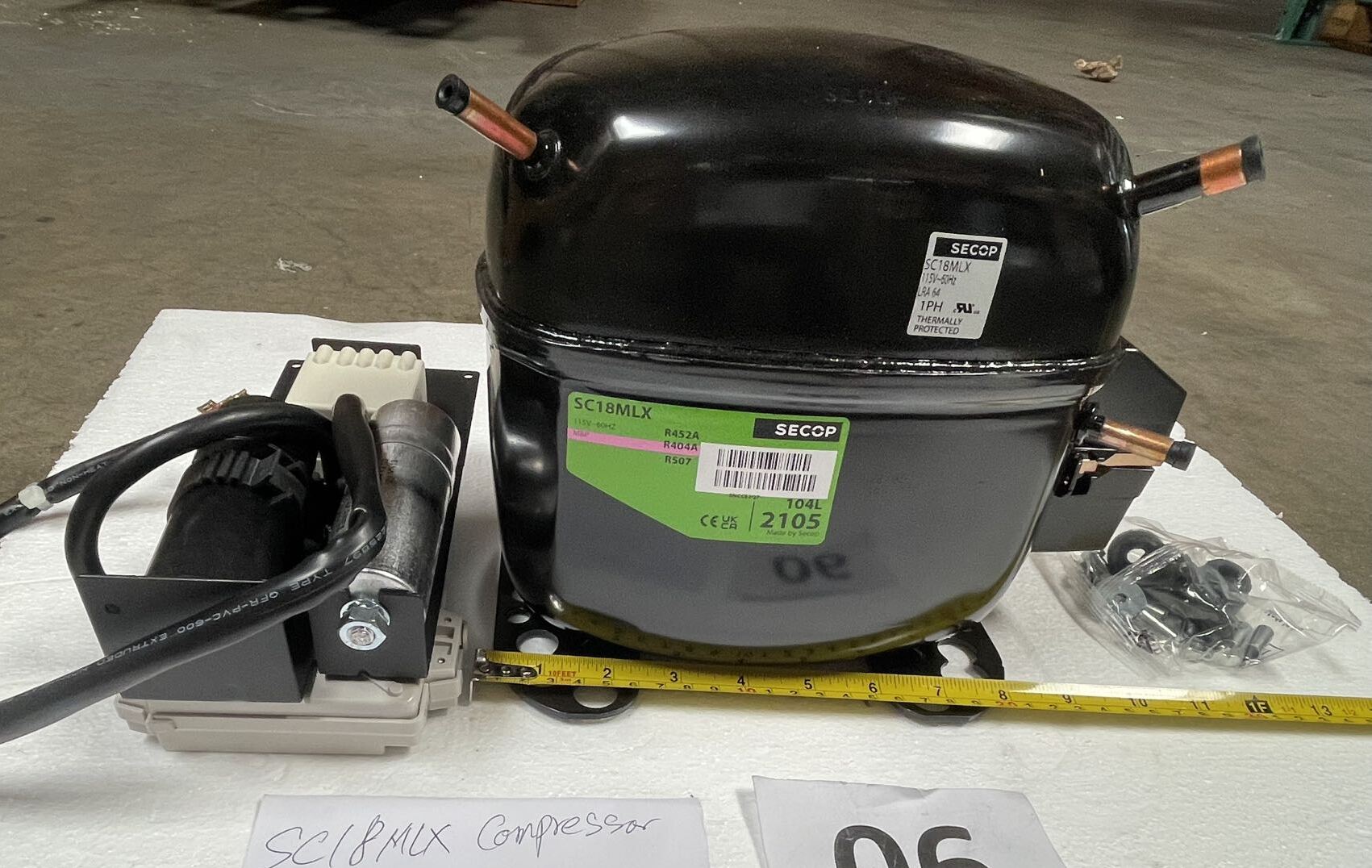 [Parts]SK-500P Ice Maker Machine Compressor SC18MLX