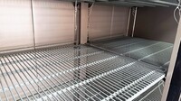 NSF 2Glass Door Stainless Steel Commercial Freezer CD-56FG-2