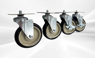 Four 5 inches Wheel for Gas LP Deep Fryer WSW-5