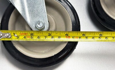 Four 5 inches Wheel for Gas LP Deep Fryer WSW-5