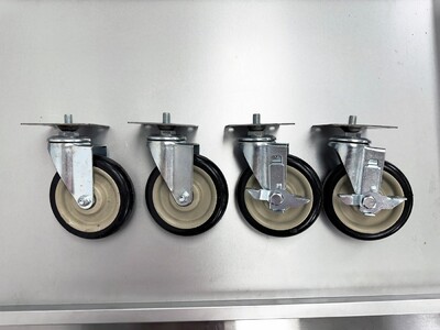 Four 5 inches Wheel for Gas LP Deep Fryer WSW-5