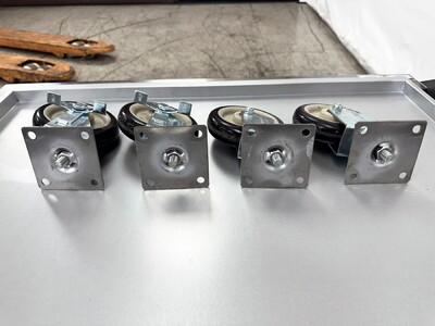 Four 5 inches Wheel for Gas LP Deep Fryer WSW-5