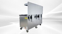 NSF 10 Burner Double Oven Gas Range with legs HFSO-60
