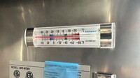 NSF Reach In One Door Freezer SS interior AKF-07381