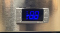 NSF Reach In One Door Freezer SS interior AKF-07381