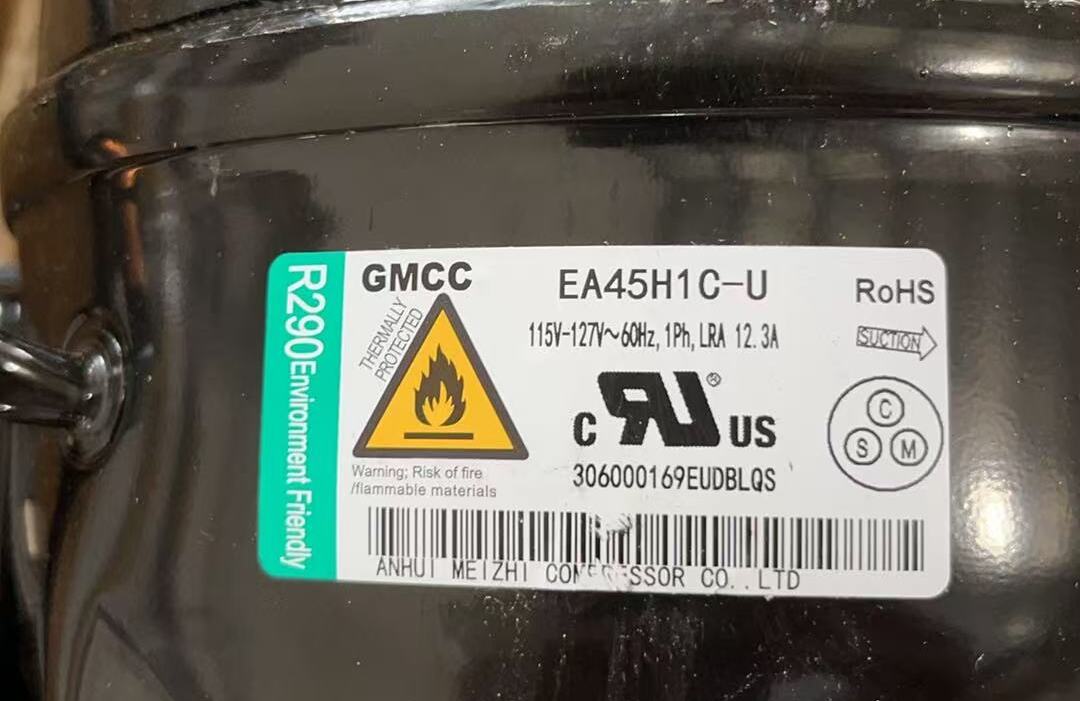 [Parts] BC-230 Compress 115-127v 1PH EA45H1C-U