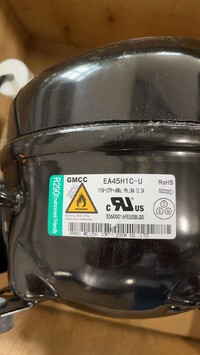 [Parts] BC-230 Compress 115-127v 1PH EA45H1C-U