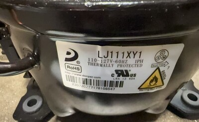 [Parts] BB2S Compress 110-127V-60HZ 1PH LJ111XY1