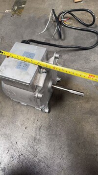 [Parts] HRCO-60K Convection Oven Howell Motor 1HP