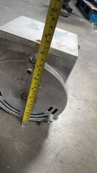 [Parts] HRCO-60K Convection Oven Howell Motor 1HP