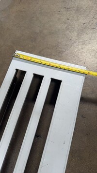 [Parts] AKR/AKF-13781 Reach In Refrigerator SS Top Panel