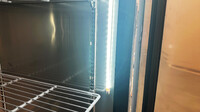 NSF Reach In One Door Refrigerator SS interior AKR-07381