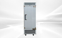 NSF Reach In One Door Refrigerator SS interior AKR-07381