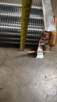 [Parts] LG400 two glass door refrigerator evaporator