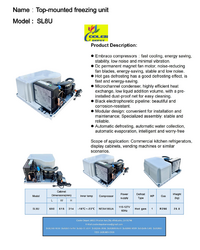 1HP Top Mounted Condensing Unit 1047W SL8U