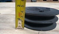 [Parts] RCU14HBS Exhaust Fan Motor Belt Pulley SPA 90*2 1610