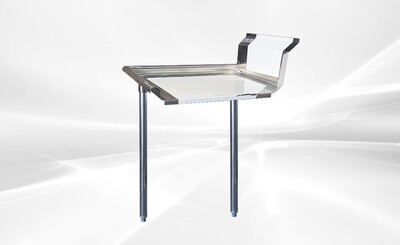 NSF Clean Dish Table 24W x 30D x43.7H inches HN-DTC24L