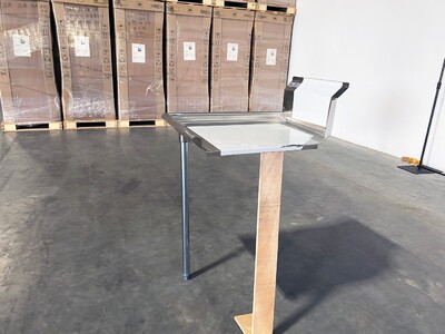 NSF Clean Dish Table 24W x 30D x43.7H inches HN-DTC24L