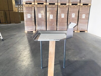 NSF Clean Dish Table 24W x 30D x43.7H inches HN-DTC24L