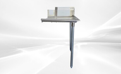 NSF Clean Dish Table 24W x 30D x43.7H inches HN-DTC24R