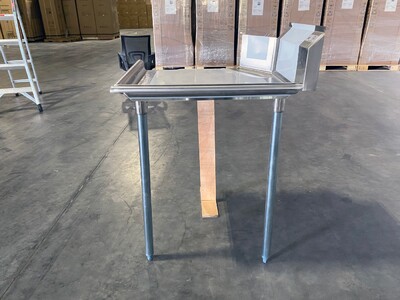 NSF Clean Dish Table 24W x 30D x43.7H inches HN-DTC24R