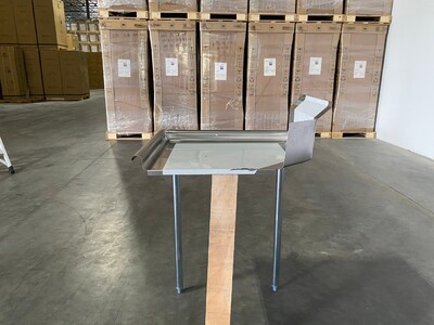 NSF Clean Dish Table 36W x 30D x43.7H inches HN-DTC36L