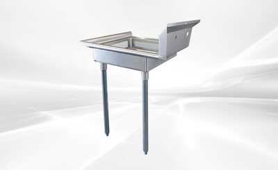 NSF Soiled Dish Table 26W x 30D x43.7H inches HN-DTS26R