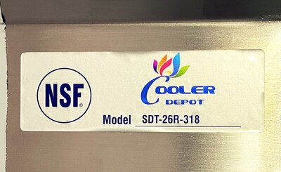NSF Soiled Dish Table 26W x 30D x43.7H inches HN-DTS26R