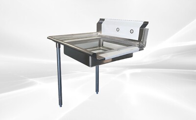 NSF Soiled Dish Table 36W x 30D x43.7H inches HN-DTS36L
