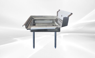 NSF Soiled Dish Table 36W x 30D x43.7H inches HN-DTS36L