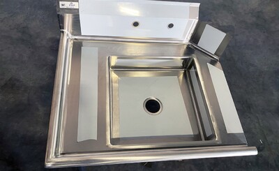 NSF Soiled Dish Table 36W x 30D x43.7H inches HN-DTS36L