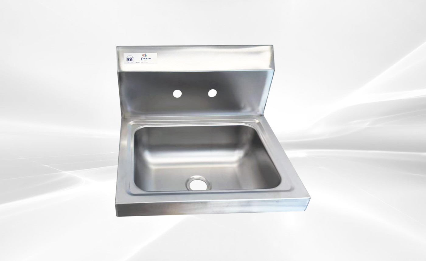 17 ins Commercial NSF SS hand Sink With Faucet HS-17-320